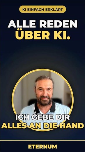 Alle reden über KI – ich gebe dir alles an die Hand | ETERNUM