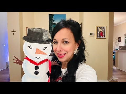 Make This Cute Snowman Puppet Now!