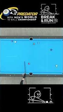 BREAK & RUN! Fedor Gorst | WPA World Championship Men's 10-Ball 2024 | Last 16 | Rack 3