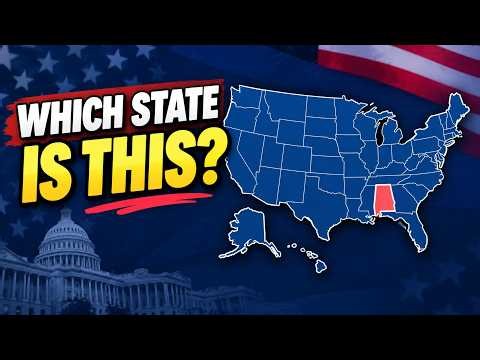 50 States Quiz | Can You Guess Every U.S. State? 🇺🇸