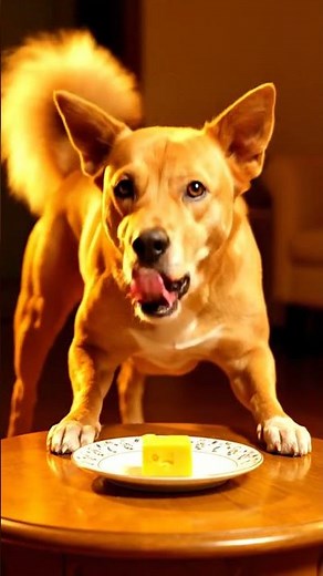 🐶 Have you ever heard a dog eating cheese?