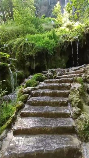 sound of a natural waterfall#badurach #germany #waterfall #naturesounds #relaxing #sleep