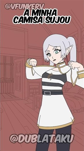 He risked his life for the view - Dubbed #shorts #funny #animation #anime #art #frieren #memes