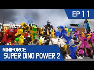 [MINIFORCE Super Dino Power2] Ep.11: Arrival of Kanva, A New Villain