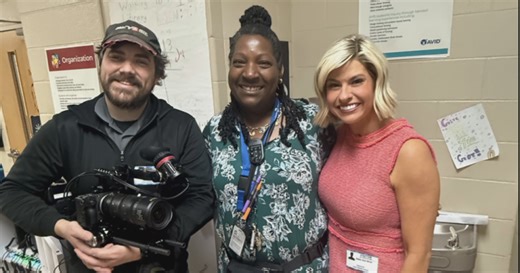 Shauntel Jennings is an inspiration to students at Isaac Litton Middle School 