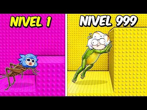 JUGAMOS LA TORRE TROLL DE SALTAR PARA EVOLUCIONAR COMPLETO (ROBLOX)