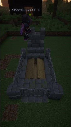 Creepy Grave Design in Minecraft 😨 | Halloween Build Idea