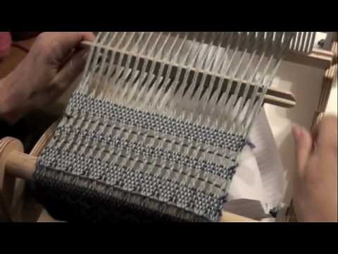 How to do a Leno Lace Pattern on a Rigid Heddle Loom with PattyAnne