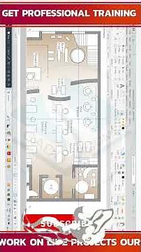 Live class 3 AutoCAD Modern Salon Design Standard Sizes & Layout Planning #saloon #aivideo #interio