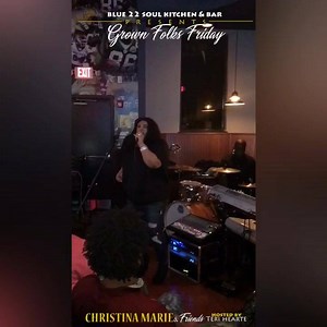 5.4K views · 137 reactions | SZA - The Weekend (Woman 2 Woman) Remix LIVE #GrownFolksFriday #TheWeekend #ChristinaMarie #LiveBand #Blue22 #Share #Like | Christina Marie | Facebook