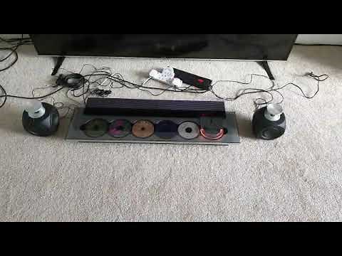 BANG & OLUFSEN BEOSOUND 9000 WITH BEOLAB 3 SPEAKERS