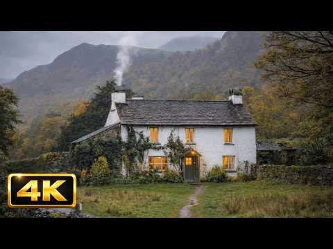 Inside a Dreamy English Countryside Cottage | Warm Lights & Peaceful Living 🌿✨