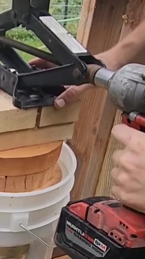 Homemade DIY Apple Press for Fresh Juice Making