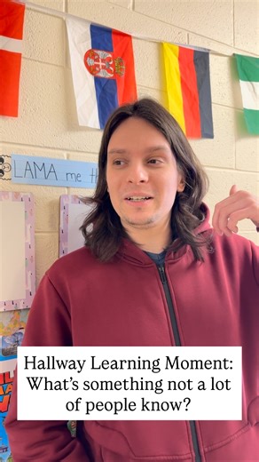 Literacy & Mathematics Academy | Hallway Learning Moment with Mr. Matei! #giantsquid #squid #learning #privateschool #hamont #hallway #fun #learningmoment #science... | Instagram