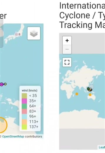 International Hurricane / Cyclone / Typhoon Tracking Map on 5th Feb - Cyclocane.com