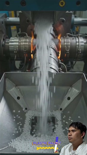 Plastic Pallet Injection Molding Manufacturing Process #mold #cncmill #machine
