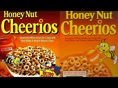 HONEY NUT CHEERIOS - 80s/90s Commercials Compilation