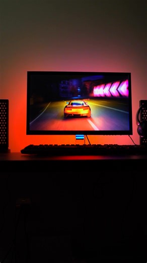 ⚡️Nanoleaf PC Screen Mirror Lightstrip⚡️ • Designed for monitors up to 32" • 16 million colors with dynamic RGB effects • Real-time lighting sync with music/games • Direct USB-C setup (no camera required!) • Control via Nanoleaf Desktop App 🛒 Upgrade your gaming setup now! | Nanoleaf