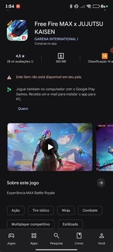 TUTORIAL DO FF MAX (aurora store)