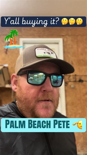 Have you all seen the “viral sensation” , as he calls himself? A viral clip of a man driving down an interstate in Florida looking allot like Jeffrey ….. has people freaking out …. Don’t think it’s truly “Palm Beach Pete “ …… or is it who we think it is….. imagine if it’s just some dude named Peter living in Florida! What a nightmare that would be! #news #florida #pete #jeffreyepstein #fyp