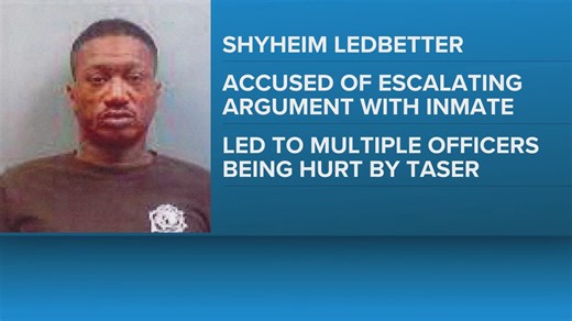 Former Chesterfield County correctional officer charged in taser incident