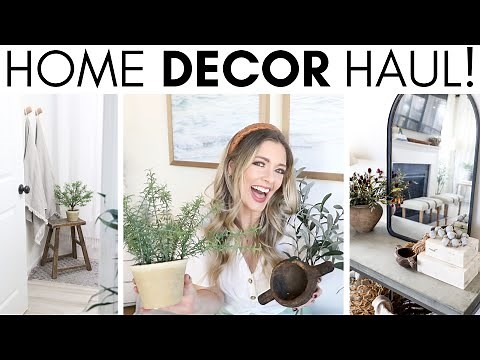 HOME DECOR HAUL || HOME DECORATING IDEAS 2022 || BUDGET HOME DECOR