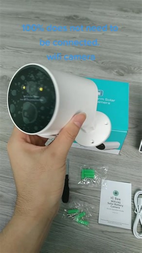 100% does not need to be connected.wifi camera#wificamera #cctvcamera #icsee #ipcamera