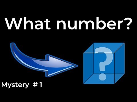 This is Mystery #1. What is the Mystery Number in the Box?
