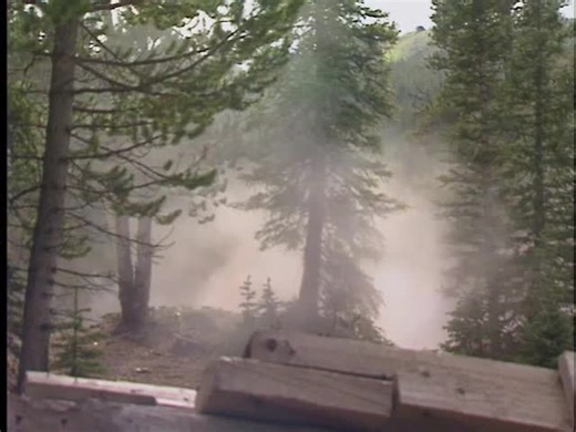 Porta Potty Placed Over Hill Explodes and Bursts