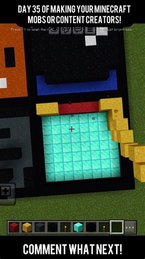 Day 35 of making your mc mobs/creators in sand art! #minecraft #noads #fyp #gaming #minecraftshorts