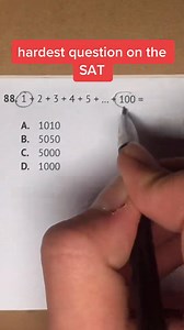 The HARDEST QUESTION on the SAT! #math #school #sat | Chris Tutorial