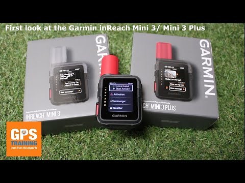 Garmin inReach Mini 3 - first look
