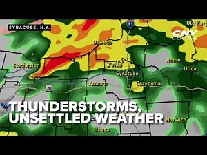 Warm temperatures continue before unsettled weather pattern starting Wednesday