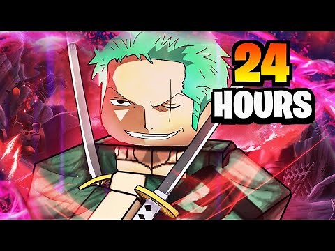 [GPO] I Became ZORO for 24 HOURS in One Video | One Piece Roblox