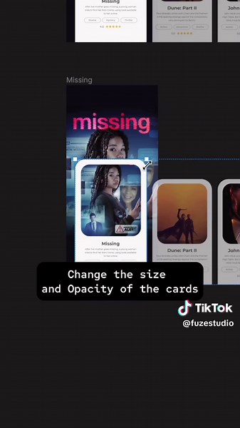An interesting exambre idr haw Jot cah show the upcoming/most popular movies or products, or basically anything you want 0 & The carousel is super easy to make and it looks great, doesn't it? What do you think? Let me know in the comments below Design by- rgrimdesign #figma #figmadesign #designguide #dailyinspiration #uiux #ui #u× #learndesign #uxuitips #designtips #animation #figmaanimation #protoypes #carousel#movietrends #rinagrim #figmalovers #slider #figmatutotial #tutorial @figma