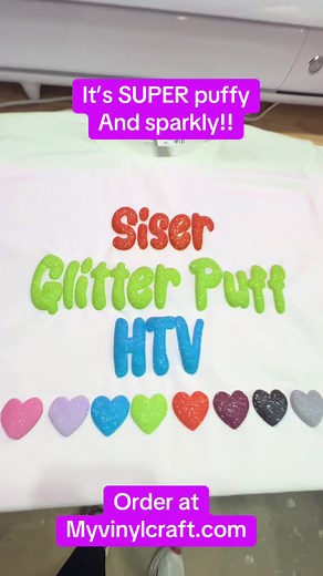 Nuevo Siser Glitter Puff HTV: Guía Completa