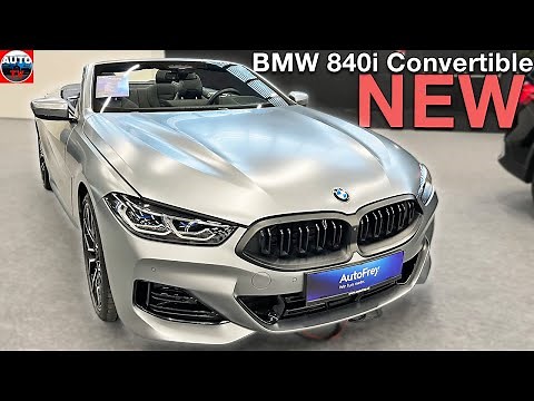 All NEW BMW 8 Series Convertible 2024 - Visual OVERVIEW, exterior & interior