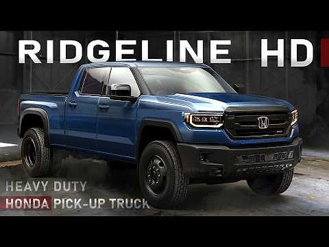 New 2026 Honda Ridgeline HD - First Ever Heavy Duty Honda Pick-Up Truck