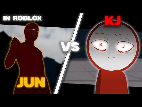 KJ VS JUN In Roblox