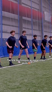 Tackle technique progression drill 🔥 | NXT Rugby