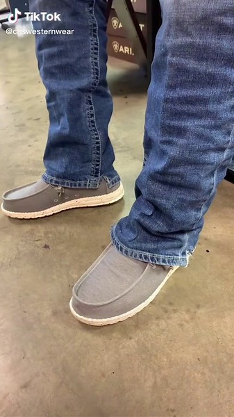 Hey Dude vs Ariat Shoes for Dad Comparison