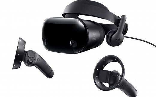 三星玄龙MR Odyssey混合现实头显评测和Windows MR微软虚拟现实悬崖小屋试玩