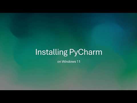 Installing PyCharm 2024.1.3 (Community Edition) on Windows 11