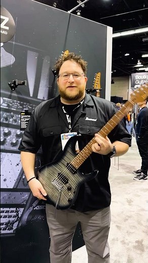 A flamed maple top, alder body & roasted maple neck—the ‪@IbanezOfficial‬ AZ24S1F totally rips! 🤘