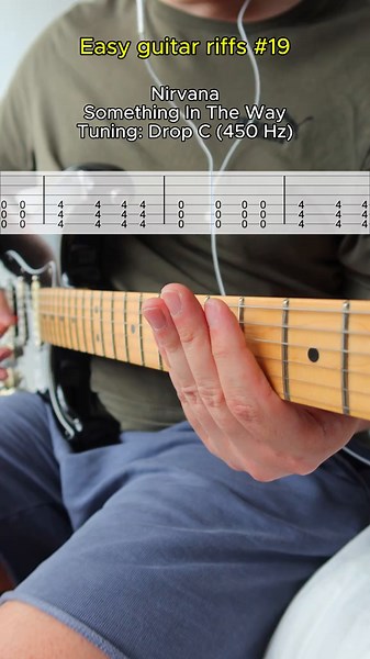 Easy Electric Guitar Riff Tutorial for Beginners