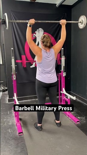 Barbell Military Press