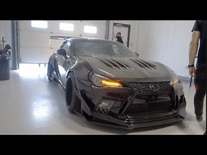 AGGRESSIVE DIFFUSER For KMR FRS! (+ R35 GTR Aero Kit)