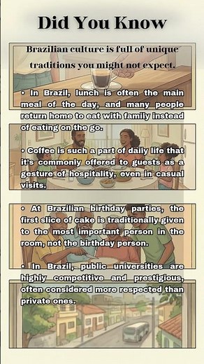 Brazil Culture Facts You Didn’t Know 🇧🇷