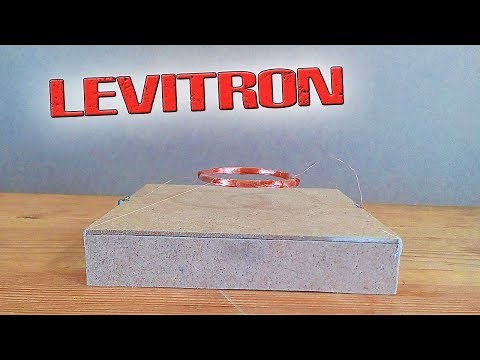 ❇️ Magnetic levitation!!! How to make a coil floating in the air It's easy!!! ❇️