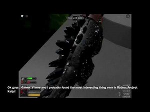 When u find the most important hidden secret in Roblox Project Kaiju …